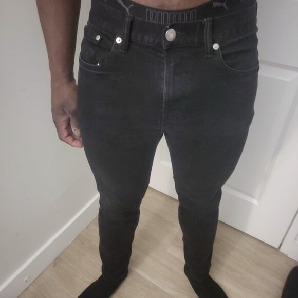 Black H&M Noir Jeans – Men’s Size 34/32 – Like New - Picture 2 of 10